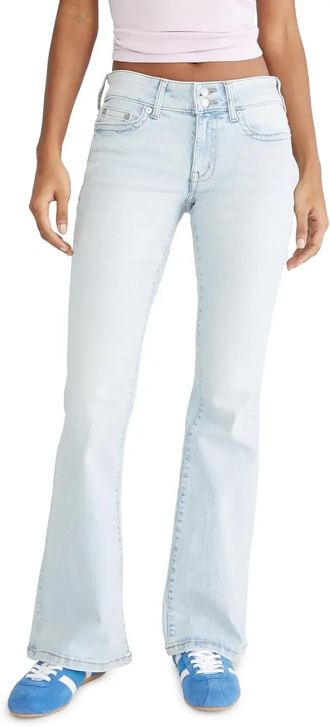 Women's Low Rise Flare Jean